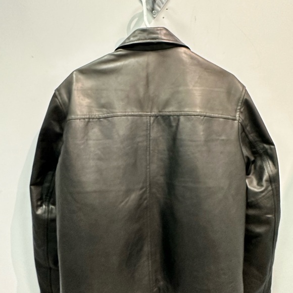 Bomber style Leather Jacket - Picture 2 of 2